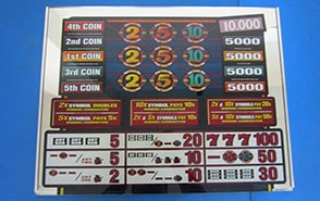 slots pay table